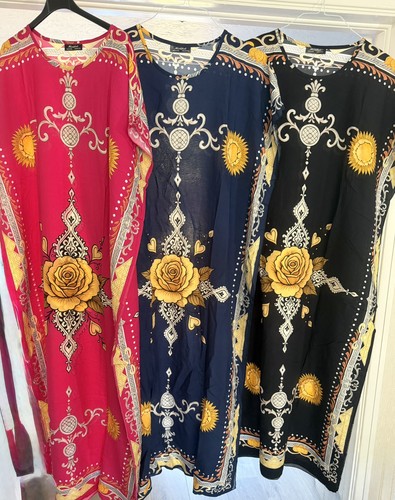 Over sized cotton kaftan - sized,