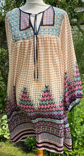 Monsoon ethnic boho silk