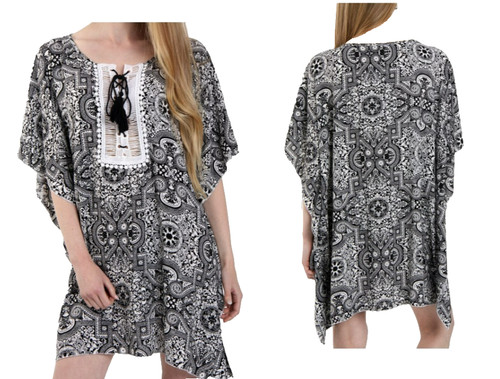 New black lattice paisley - new,