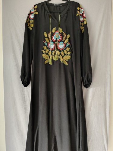 Gorgeous embroidered long - embroidered,