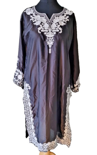 Ayesha black kaftan - kaftan, 16