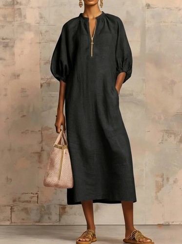 Women holiday zip neck - women's,