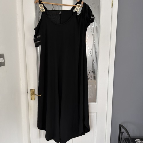 Black dress cover size 0xl - black,